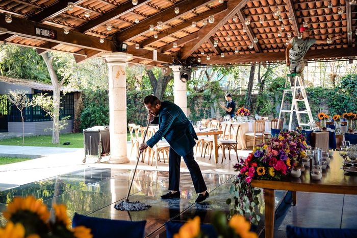 ¿Quién estará al pendiente del itinerario de boda? 🕑 3