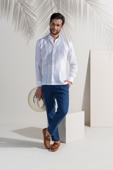 7 tips para usar una guayabera en una boda 7