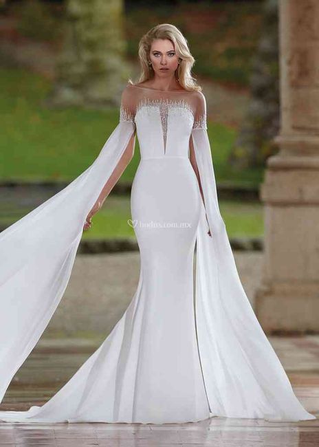 Tendencias de novia para 2023 ¿le dices sí?: #5 Mangas capa 3