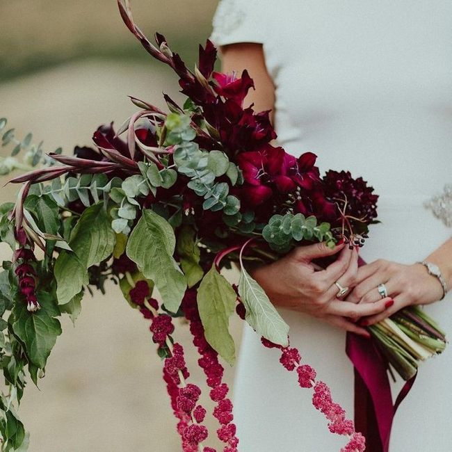 Califica estos 6 estilos de ramo de novia para tu boda: #5 Ramo de brazo 1