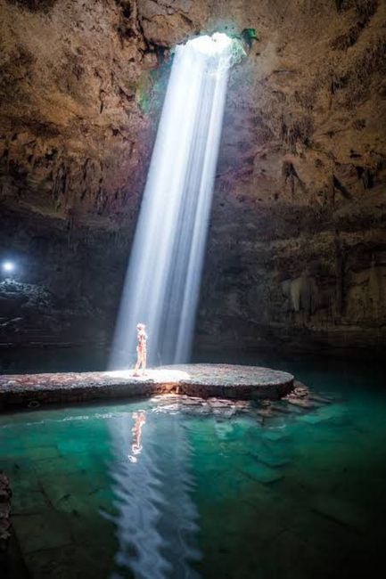 Ceremonias dentro de un cenote ¿Te animarías? 🦋 - 1