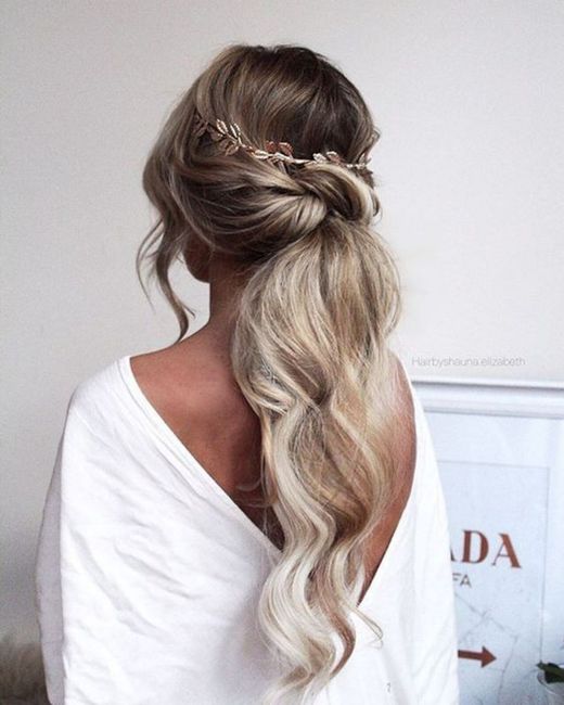 Peinado de cola de caballo ¿Te late para tu día B? 7