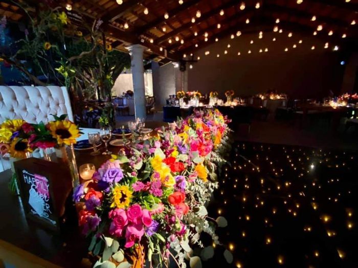 ¿Cómo adornar la mesa de novios con flores? 🌸🌸🌸 11