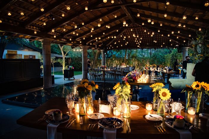 ¿Boda en salón cerrado o al aire libre? 🤍 8