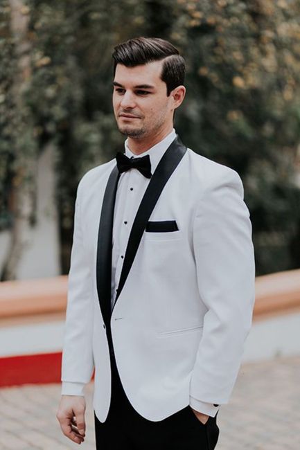¿Te llevas este traje blanco de novio? 🤵 5