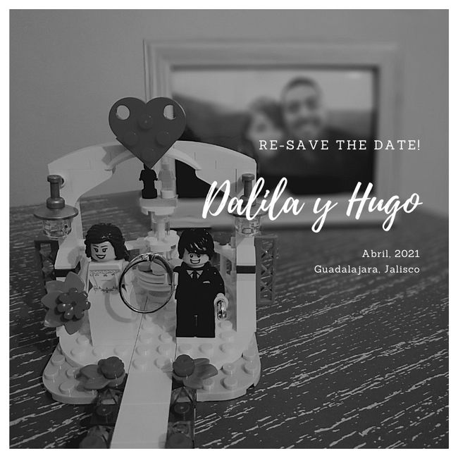 ¿Qué datos debe tener el save the date? 1