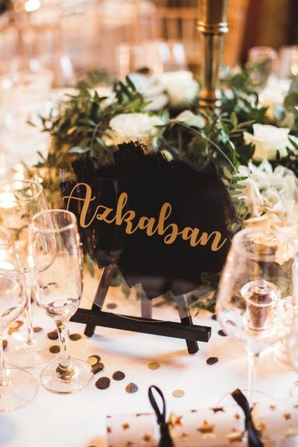 ¿Ideas para una boda temática de invierno-navidad en Hogwards? 10