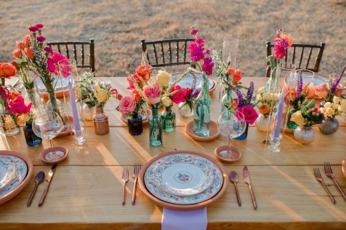 Incorpora el Viva Magenta a tu boda 8