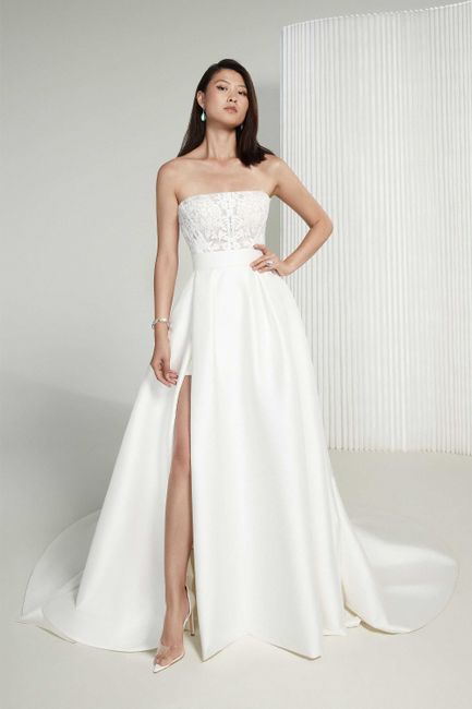 📏Escote Palabra de honor/recto/strapless: ¿es tu estilo? 1