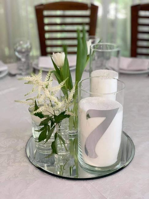 ¿Estás buscando inspiración para centros de mesa para bodas? 10