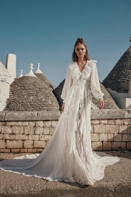 Vestidos de novia 2024 marca Ariamo: Scent of love ando liberty 20