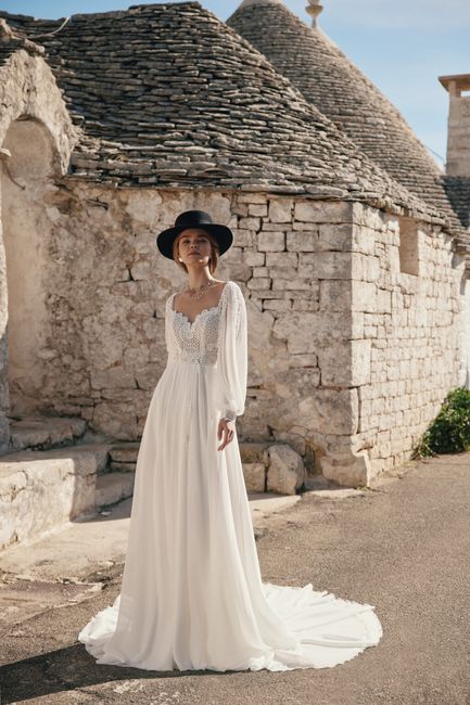 Vestidos de novia 2024 marca Ariamo: Scent of love ando liberty 28