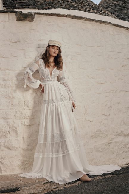 Vestidos de novia 2024 marca Ariamo: Scent of love ando liberty 54