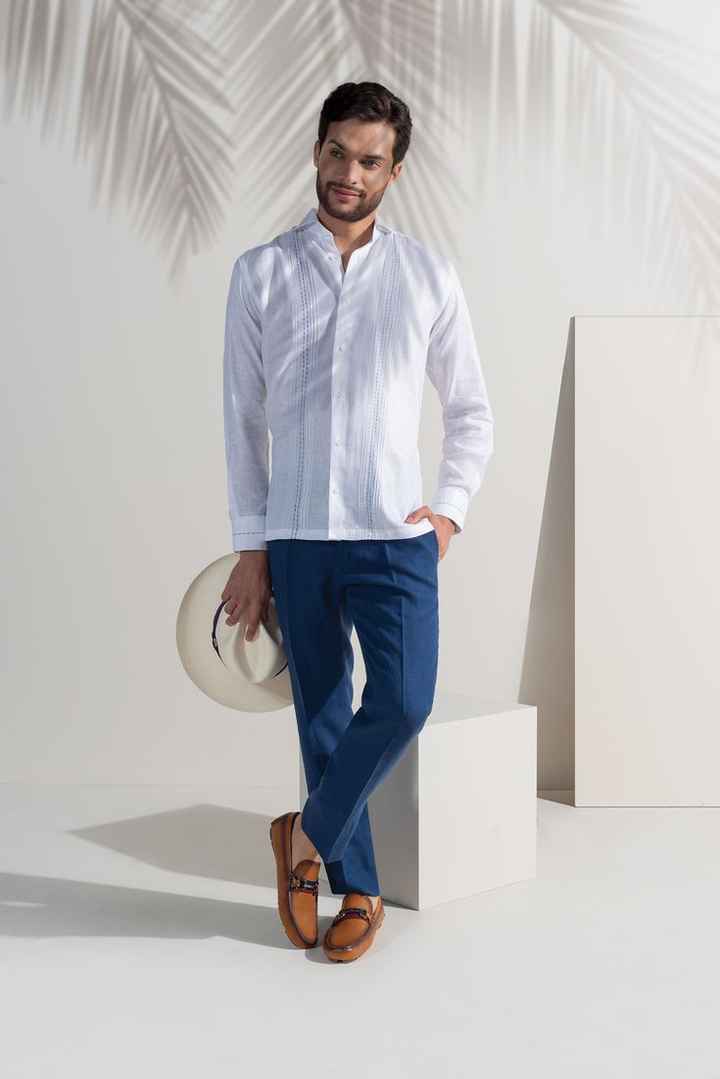 7 tips para usar una guayabera en una boda - 7