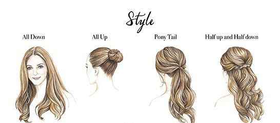 [Inspo] bridal hairstyle: Estilo - 1