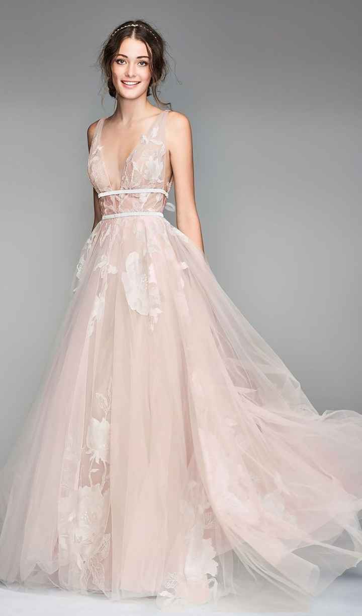 [Inspo] 3 vestidos de novia tono blush 💕 - 3