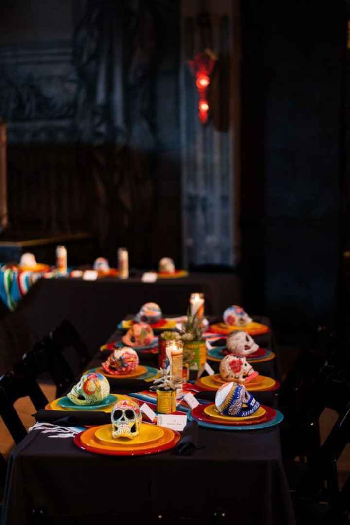 Una boda para día de muertos: Decoración 🎀 - 2