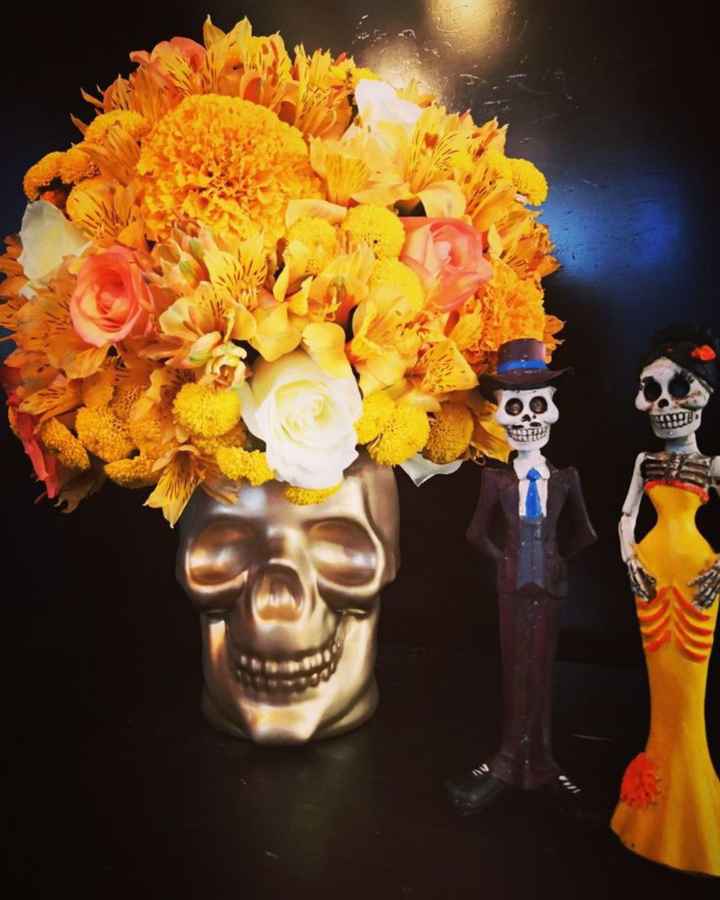 Una boda para día de muertos: Flores 🌺💀 - 2