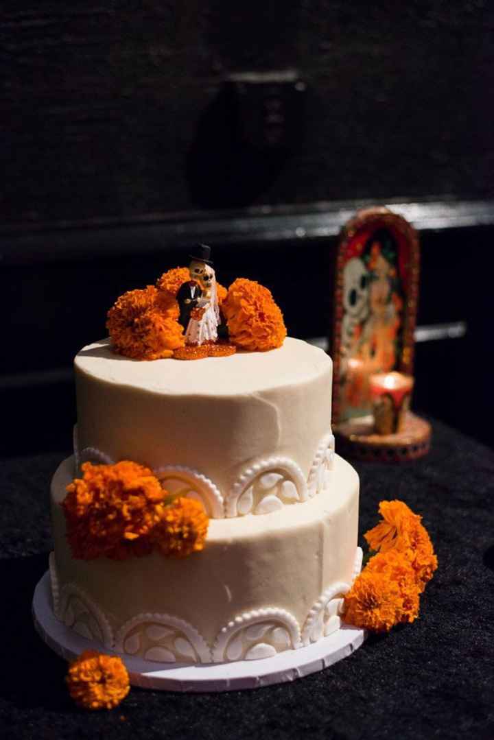Una boda para día de muertos: Pastel 💀🎂 - 1