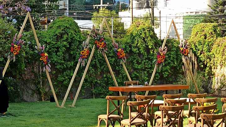 ¿Fotos con aro de flores o estructura recta?🌺 - 2