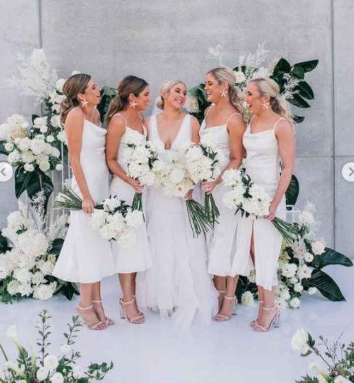 Damas de honor ¿de blanco? 🧐 - 6