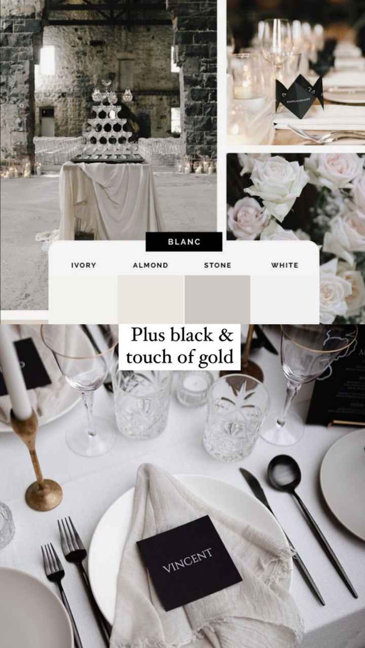 ¿Qué colores vas a usar en la boda? - 1