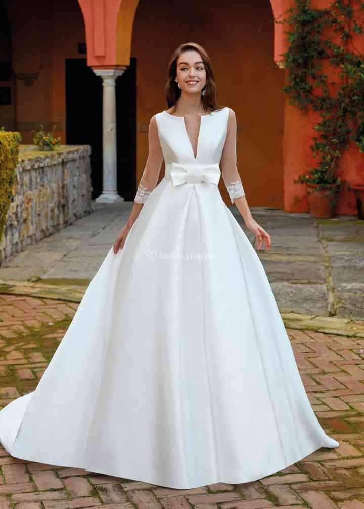 Tendencias para el vestido novia para 2023 ¿le dices sí?: #2 Lazos - 1