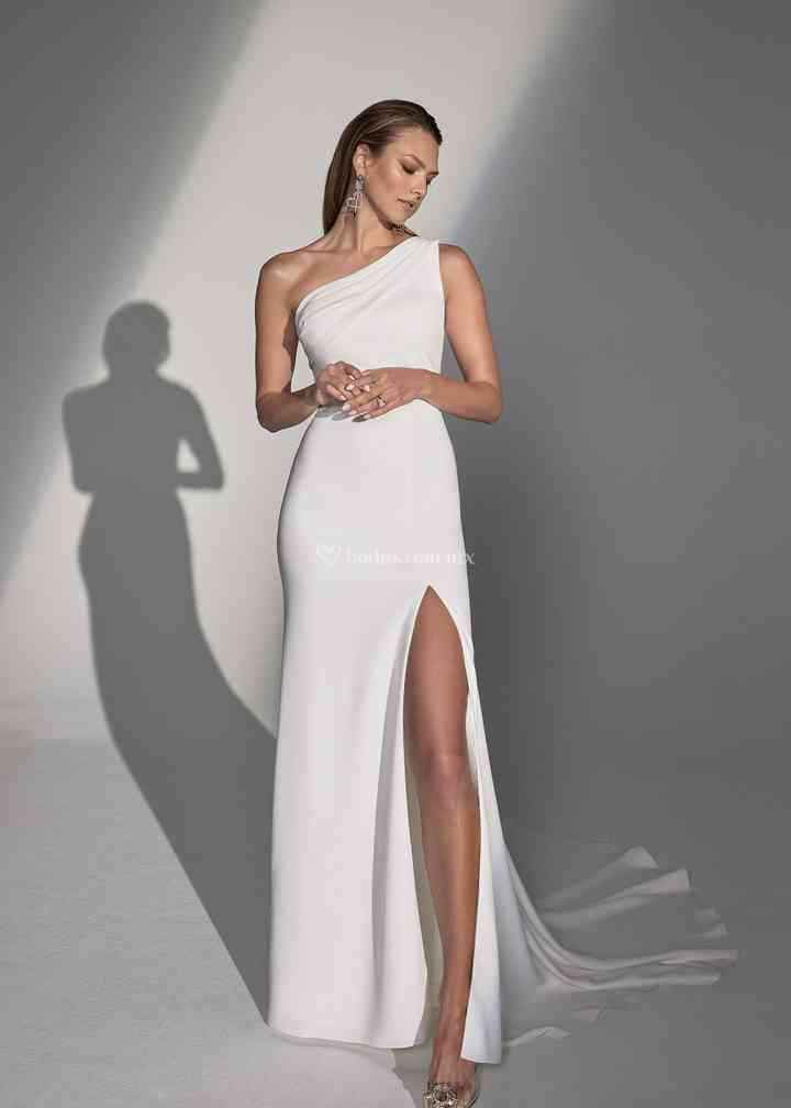 Vestidos con apertura en la falda ¿les das el sí? - 2