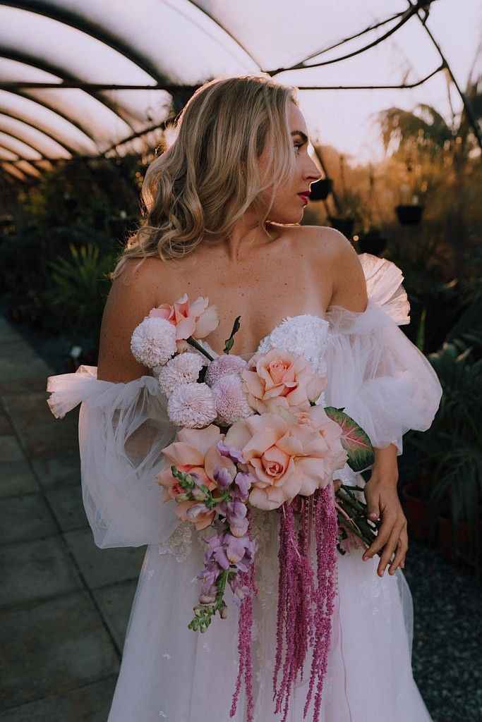 Ramo lila para las novias 💜 - 1