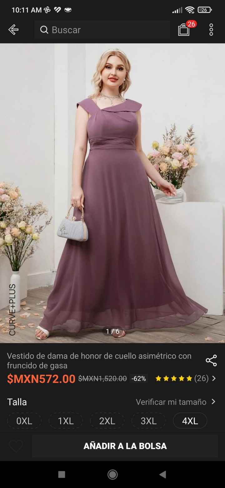 Color de vestido de damas.😥 - 3