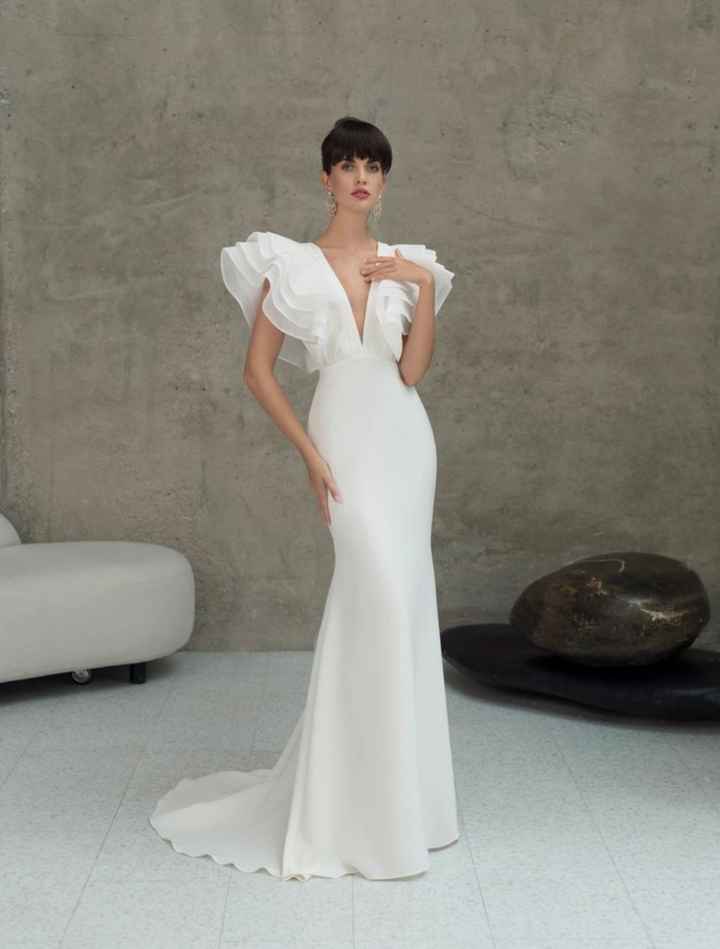 7 tendencias en vestidos de novia 2024 - 2