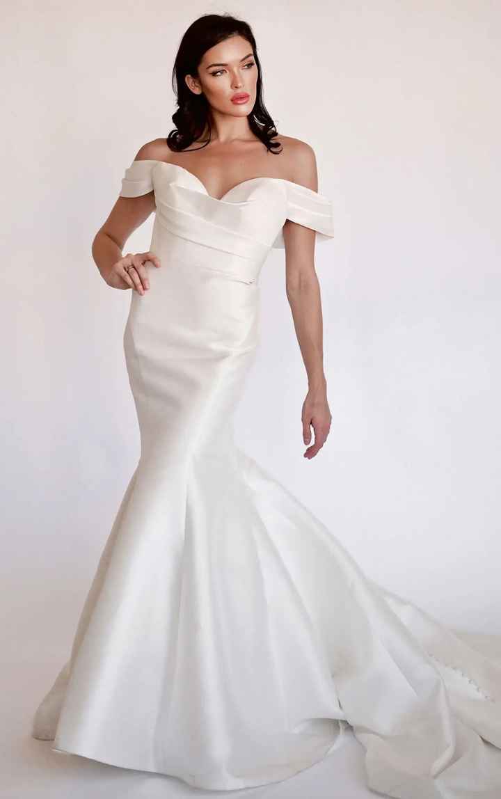 Batalla de vestidos estilo wedding clean dresses versión: sirena/recto/fit and flare🥊🧜‍♀️🥊 - 2