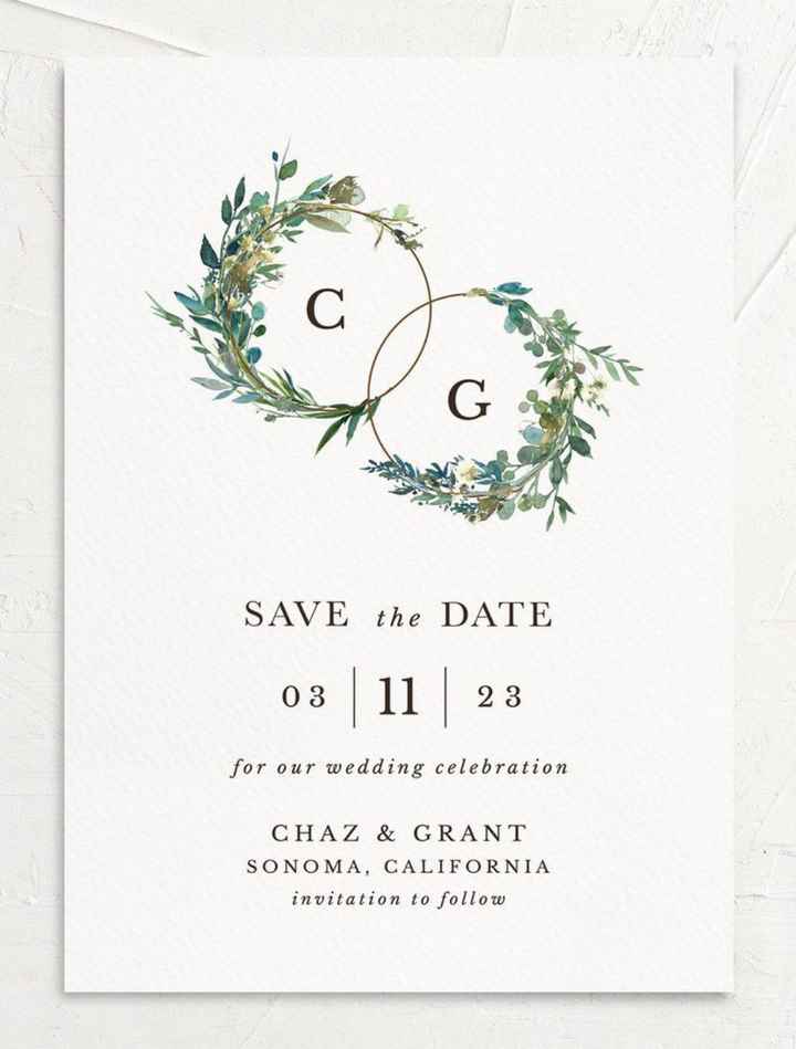 ¿Qué datos debe tener el save the date? - 1