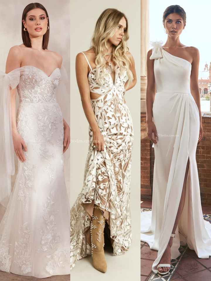 4 formas para elegir tu vestido de novia 🌟 - 1