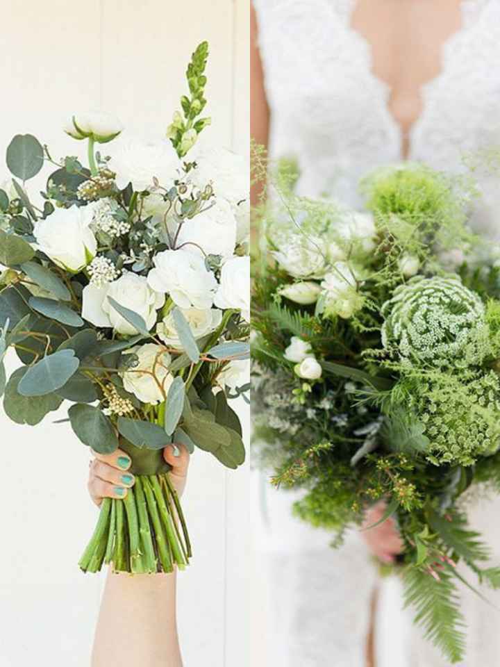 [Inspo] Ramo estilo botánico vs. Ramo estilo greenery 💚🌿 - 1