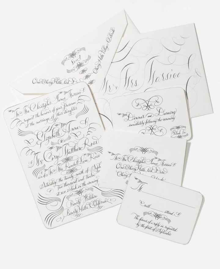 ¿Cuántas tipografías usar en mi invitación? ✉️📨📃💌 - 3