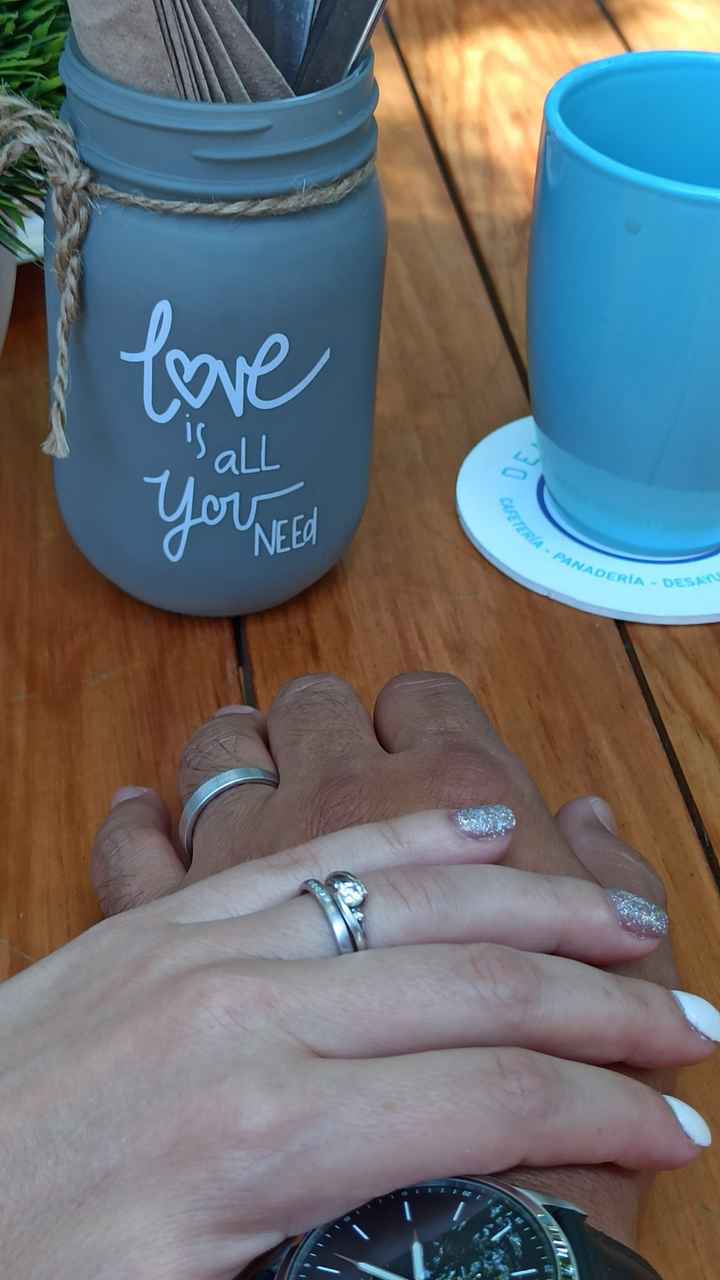 Uñas metalizadas para novia ¿Les das el Sí quiero? 💅 - 1