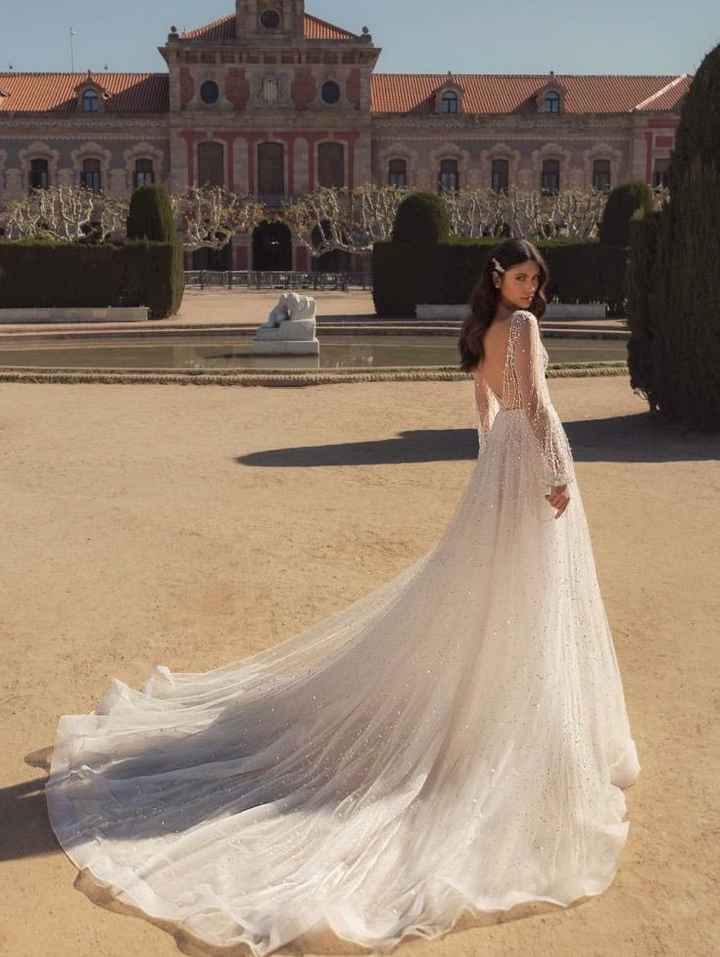 Tipos de cauda para el vestido de novia - 3