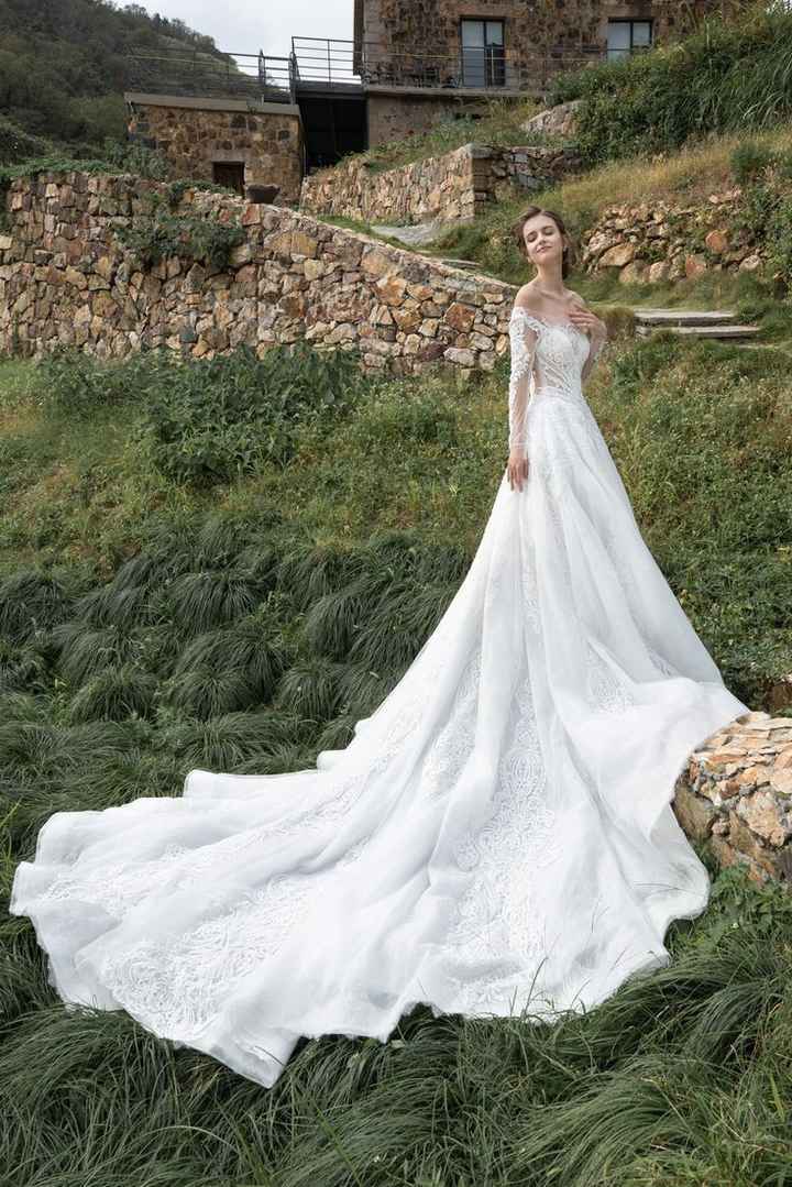 Tipos de cauda para el vestido de novia - 4