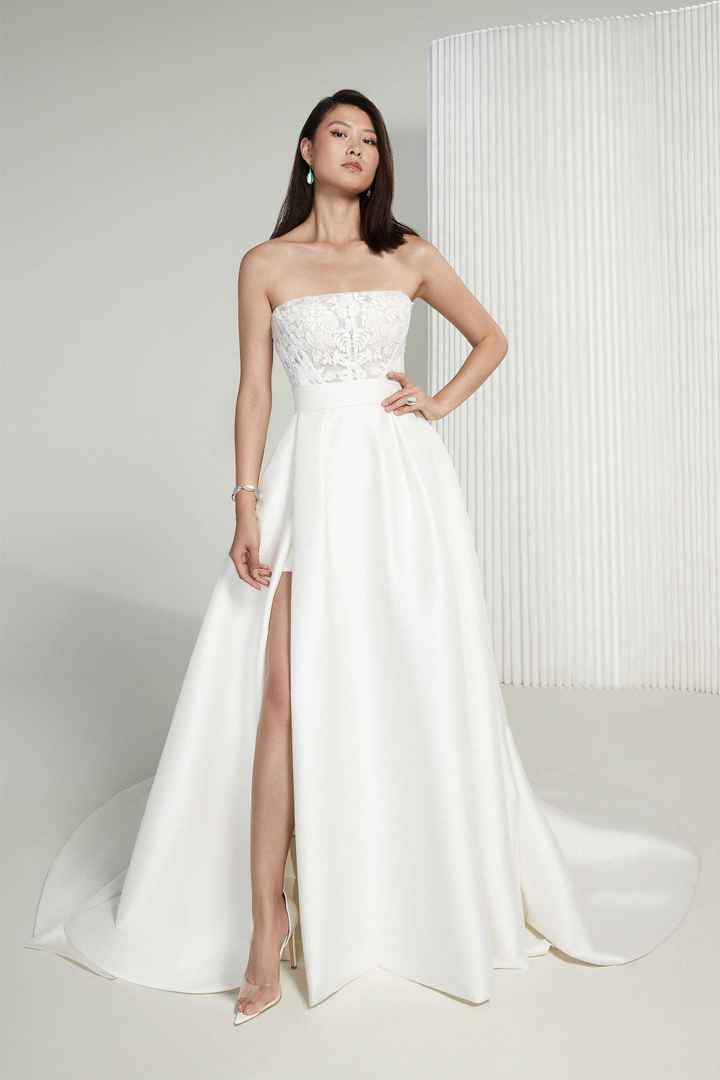 📏Escote Palabra de honor/recto/strapless: ¿es tu estilo? - 1