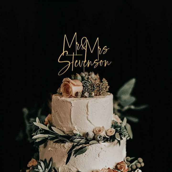 Cake Topper ¿si o No? - 2