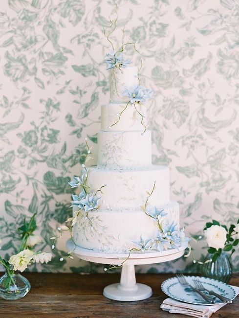 Pasteles con muchas flores 🌺 5