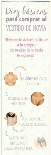 Tips para la hora de probar vestido. - 1