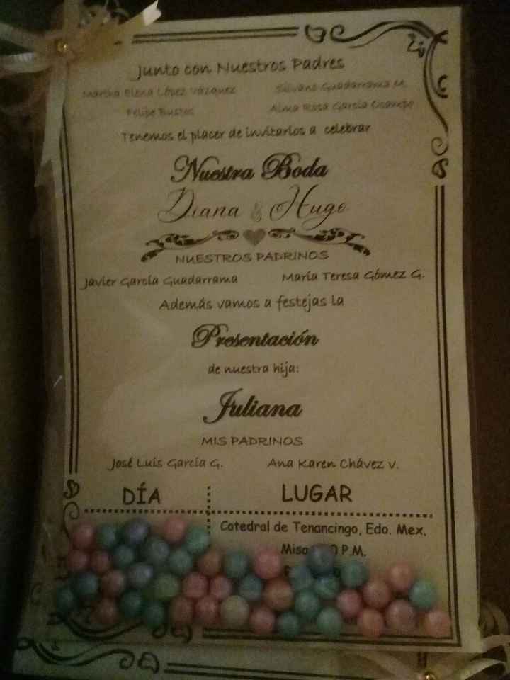 Entrega de invitaciones - 1