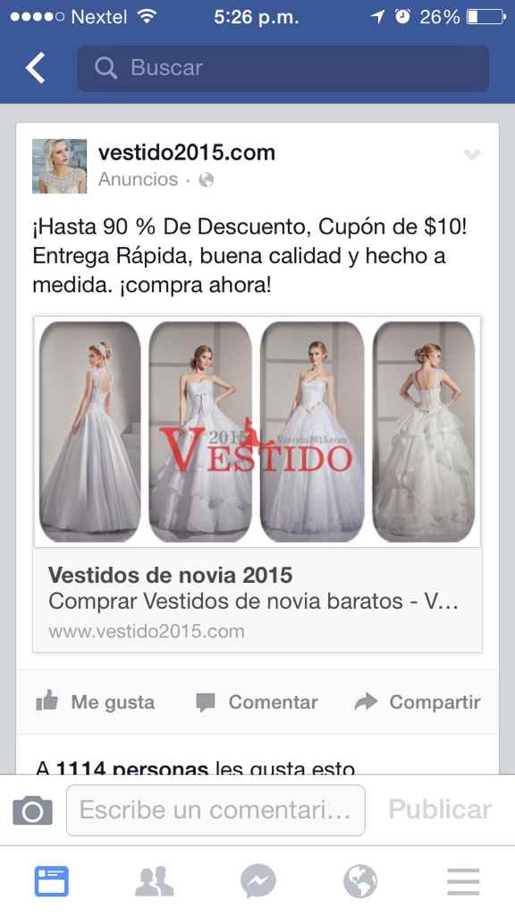 Comprar vestido de novia por internet - 1