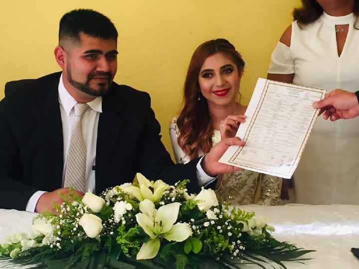 Mi boda civil 😍 - 3