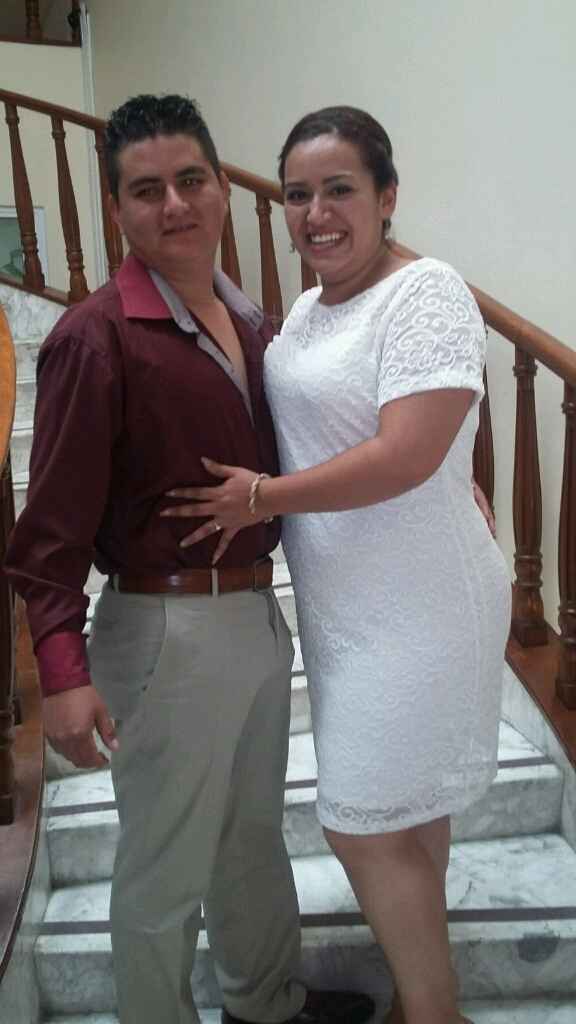 Nuestra boda al civil alma y jorge - 1