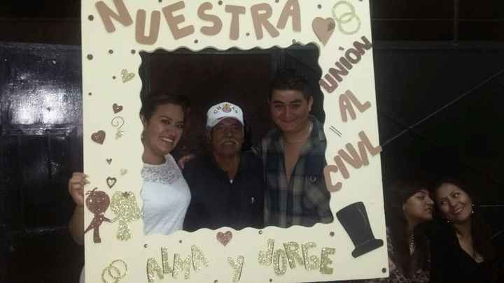 Nuestra boda al civil alma y jorge - 7