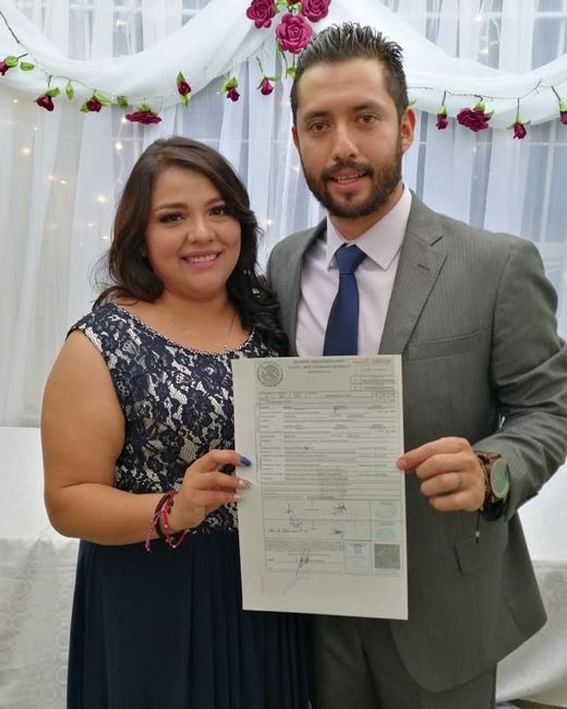 Oficialmente casados por el civil!! 💖💕💝 2