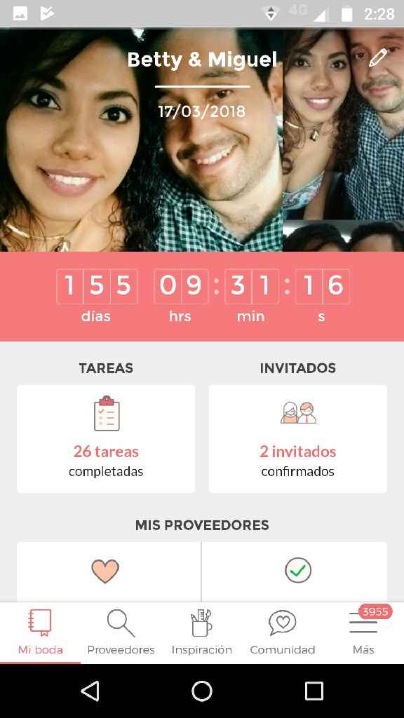 ¿Cuántos días faltan para tu día B? - 1